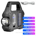 Solar LED COB Rechargeable Multi-function Camping Light